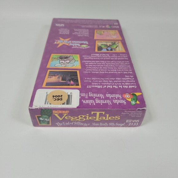 VeggieTales Silly Sing-Along 2 The‎ End of Silliness? VHS Video Tape 2000 - Picture 5 of 6